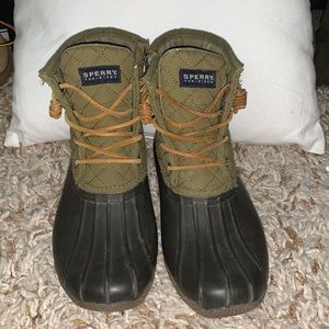 SOLD Sperry duck boots